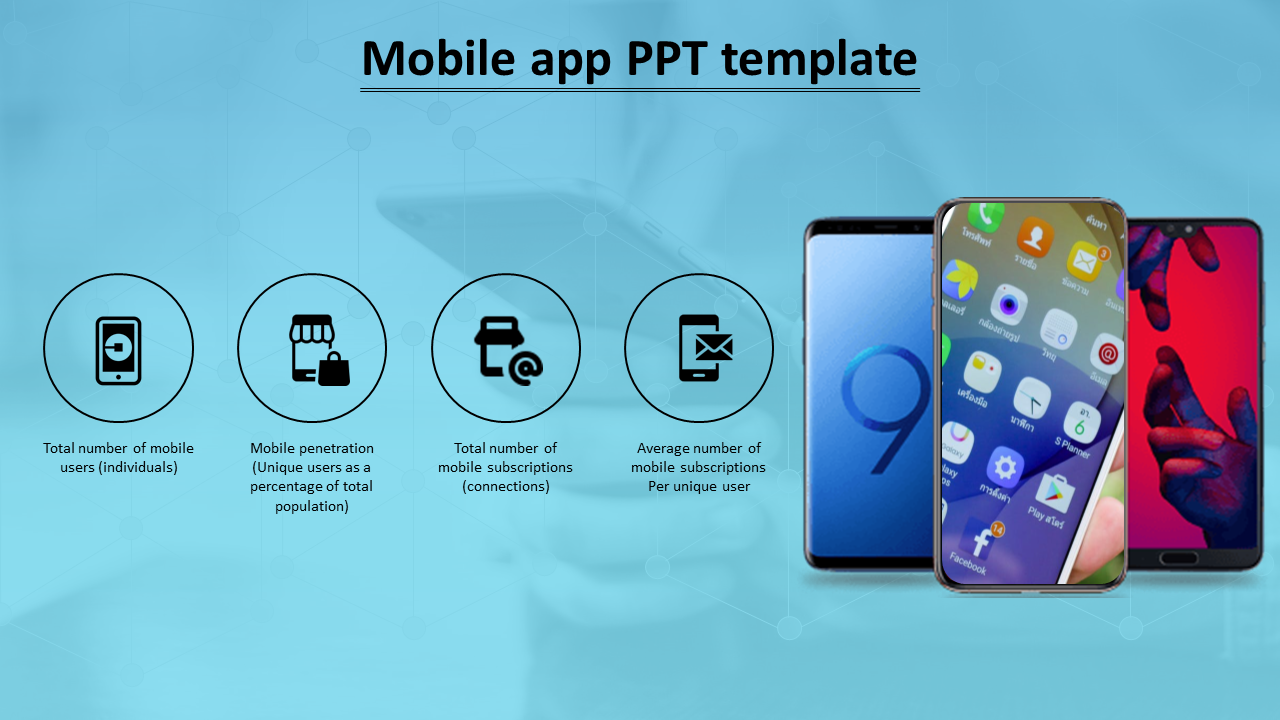 Free - Engaging Mobile App PPT Template and Google Slides Themes